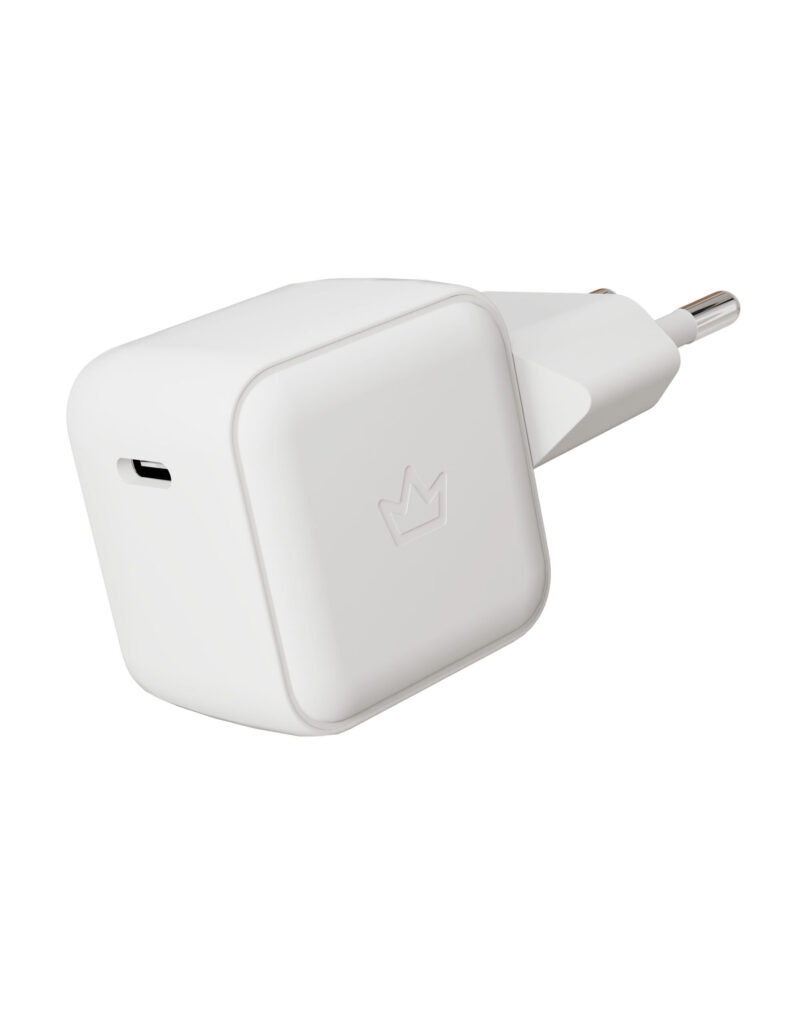 На фото изображено Адаптер питания VLP G-Charge 45W USB-C белый