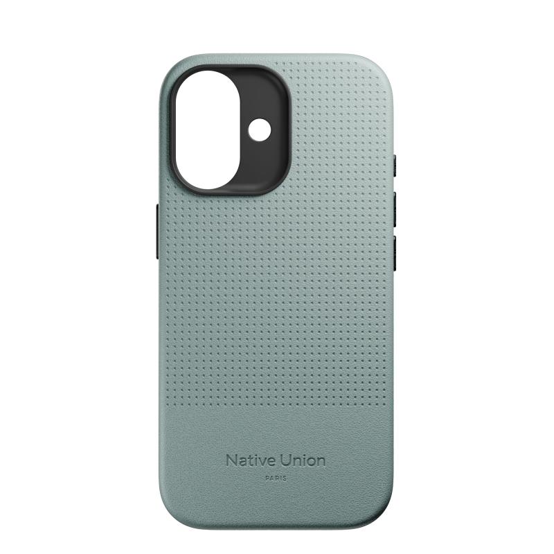 Фото Чехол Native Union Active Case MagSafe для iPhone 17, зеленый Фото Чехол Native Union Active Case MagSafe для iPhone 17, зеленый