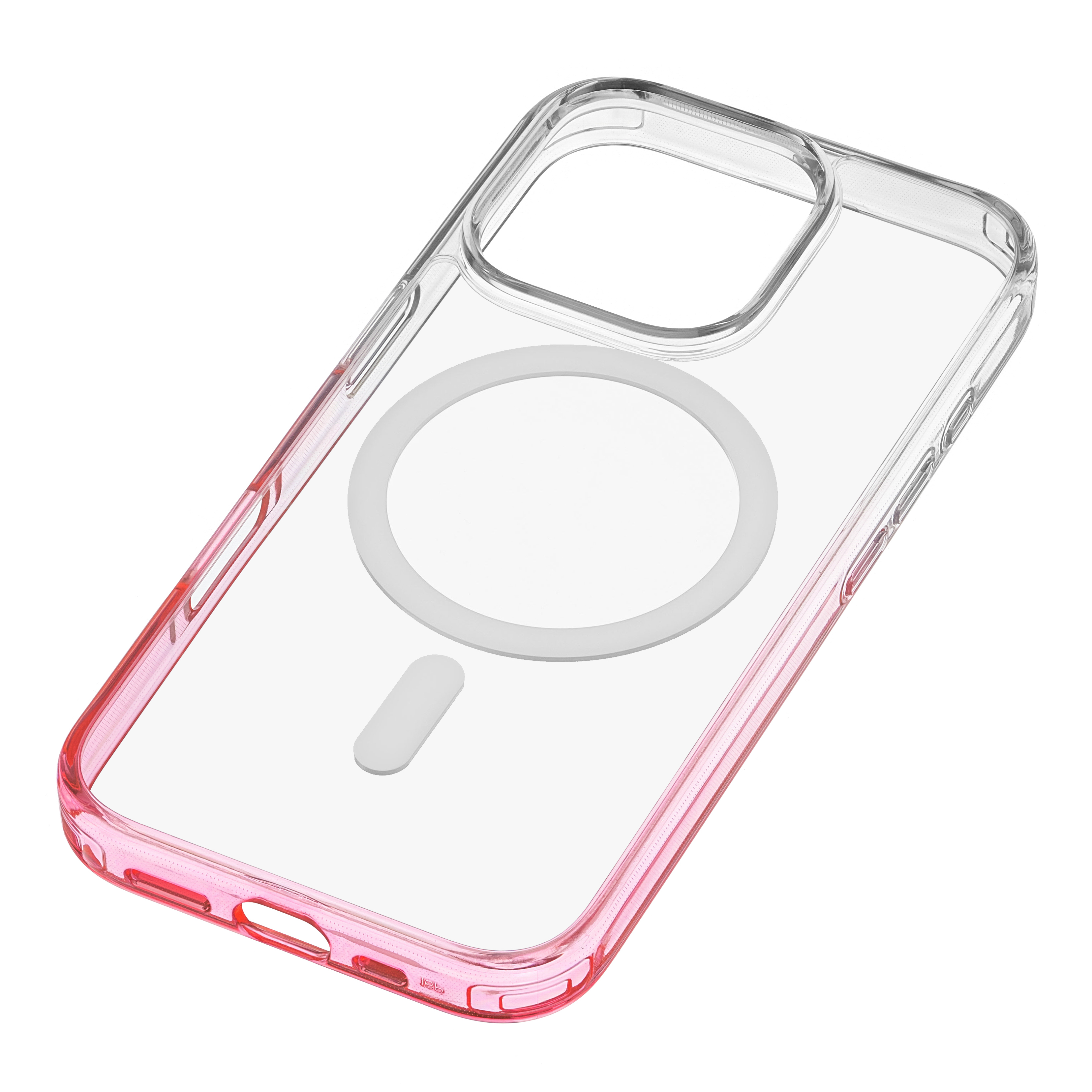 Чехол защитный uBear Fusion Mag Case для iPhone 16 Pro, неоновый розовый