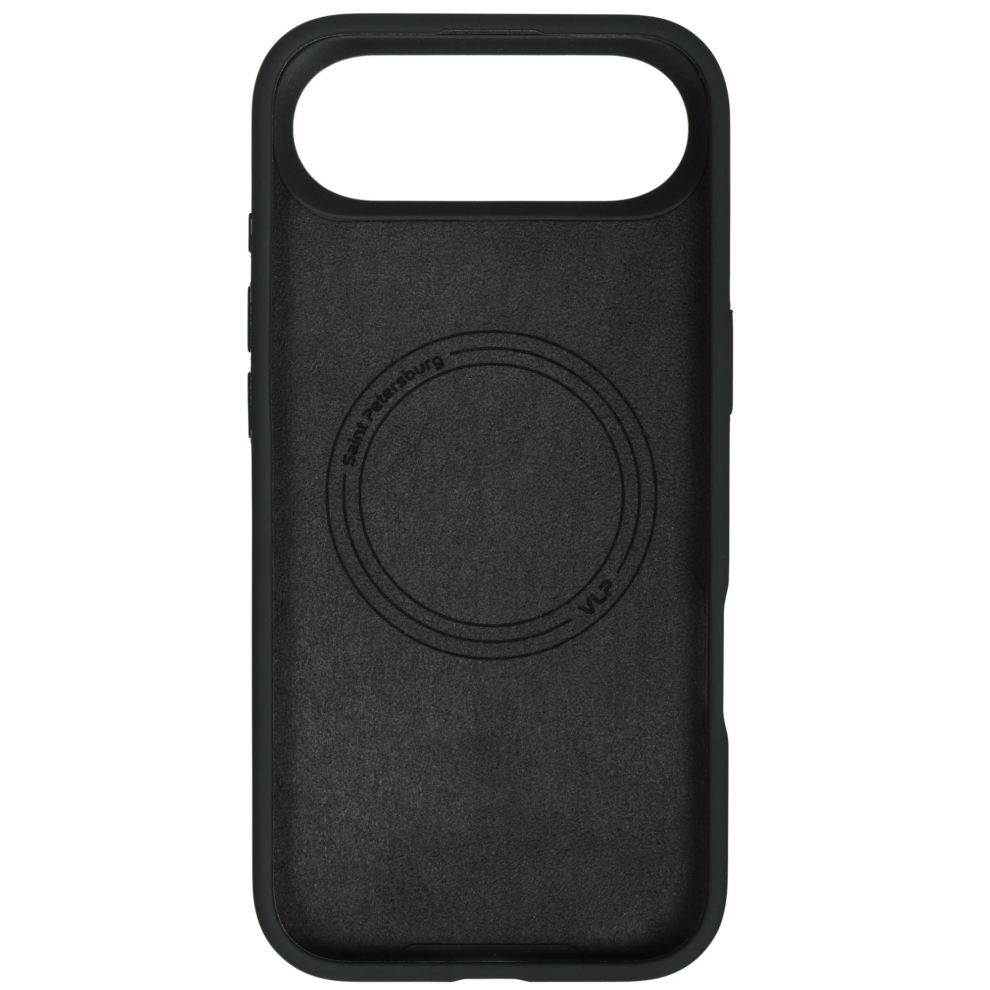 На фото изображено Чехол защитный VLP LITE Mist Case с MagSafe для iPhone Air, черный