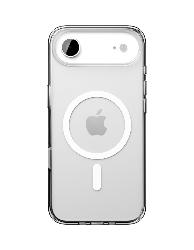 На фото изображено Чехол защитный VLP Diamond Case для iPhone 17 Air, прозрачный