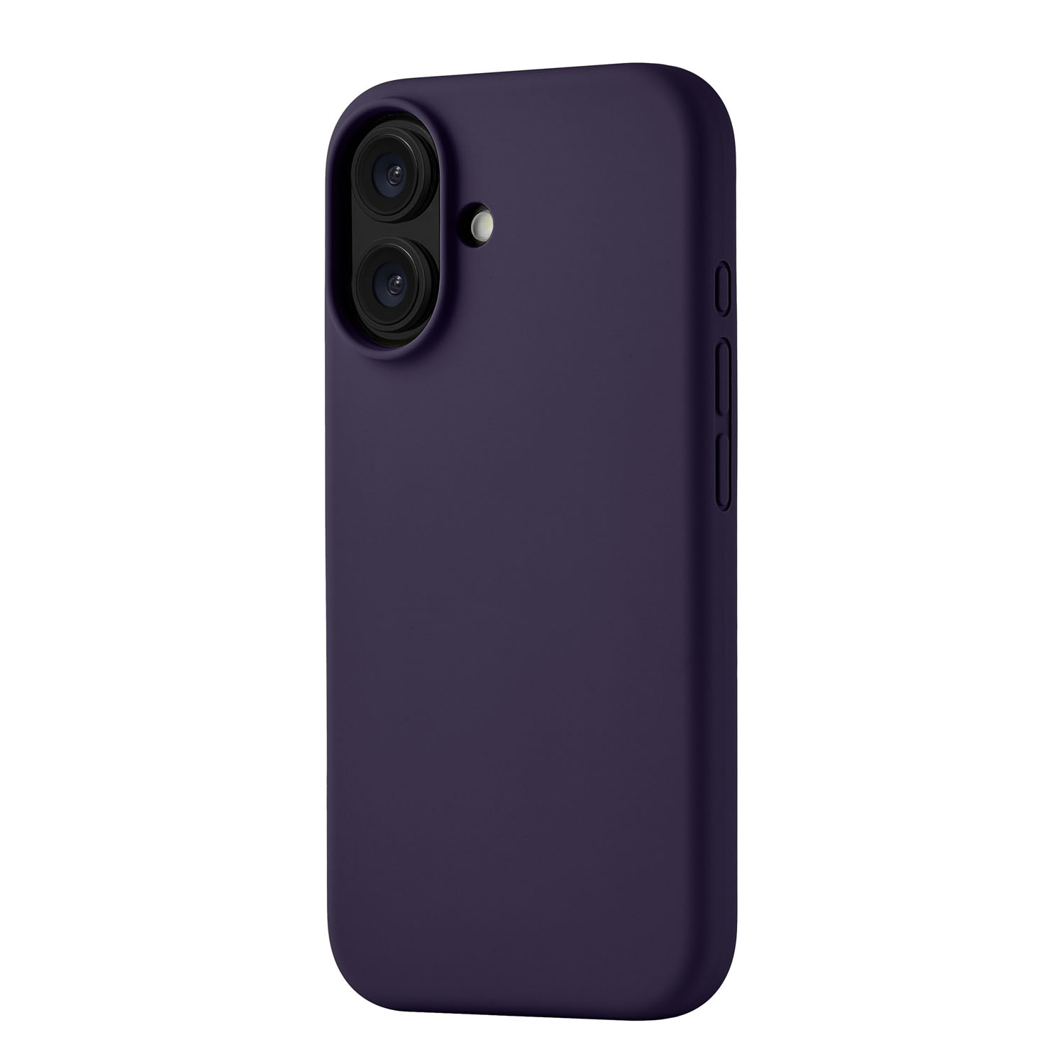 Чехол защитный uBear Touch Mag Case для iPhone 16, темно-фиолетовый