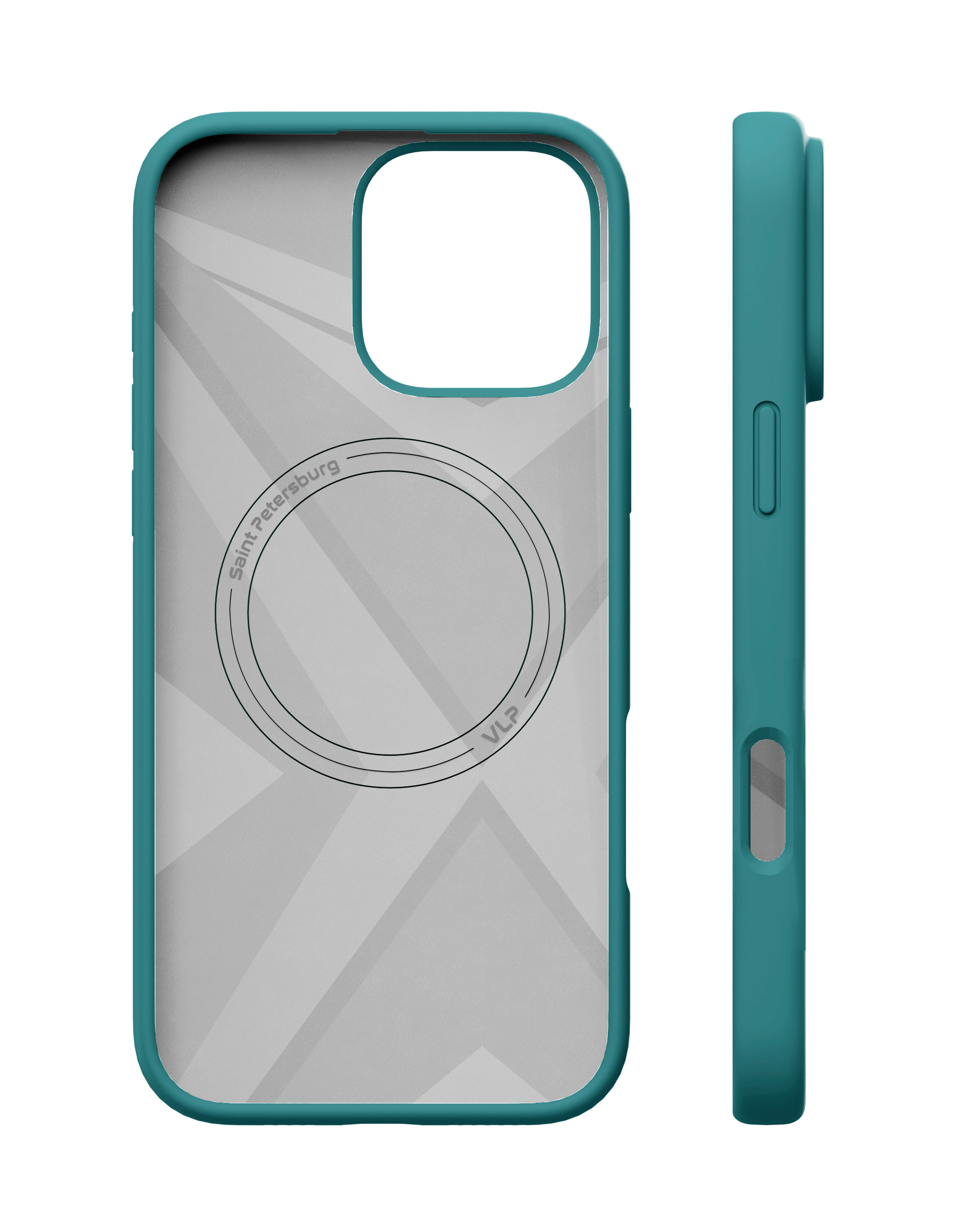 Чехол защитный VLP Aster Case с MagSafe для iPhone 16 Pro, зеленый