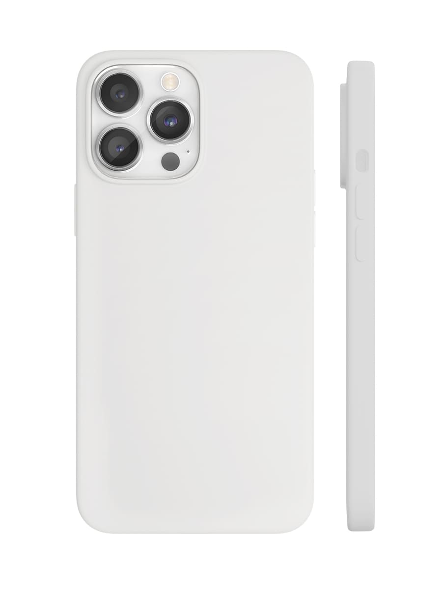 Чехол защитный VLP Silicone case с MagSafe для iPhone 14 Pro Max, белый