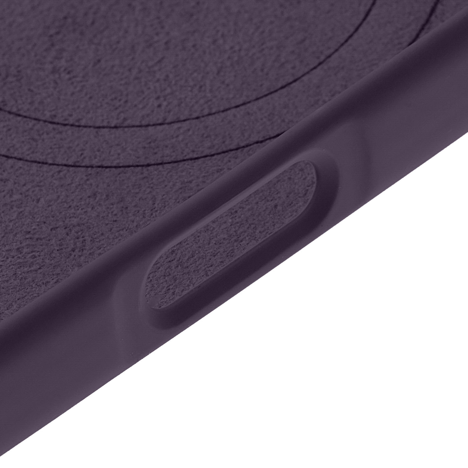 Чехол защитный uBear Touch Mag Case для iPhone 16, темно-фиолетовый