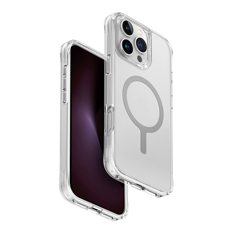 Чехол Uniq для iPhone 16 чехол Lifepro Xtreme AF Frost Clear (MagSafe), прозрачный
