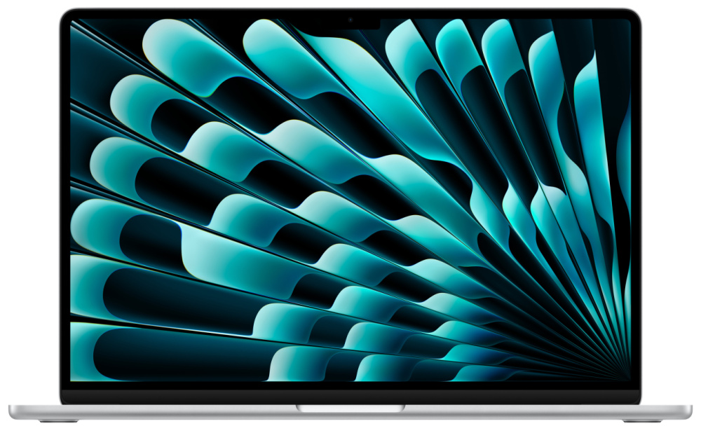 Apple MacBook Air 15" (M3, 8C / 10C, 2024) 16 ГБ, 256 ГБ SSD, Серебристый