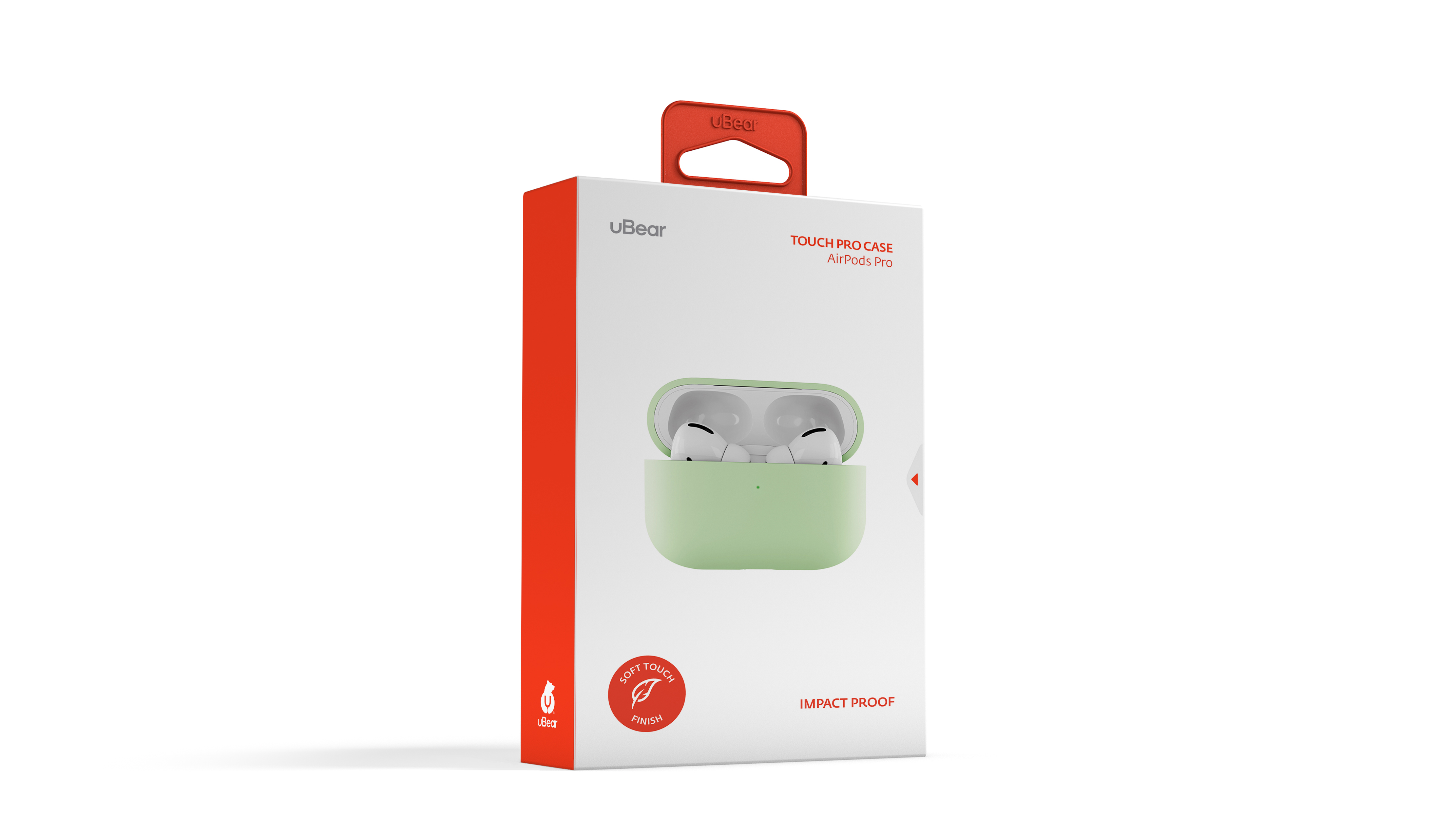 Защитный чехол AirPods Pro Touch Pro Silicone Case, ментол