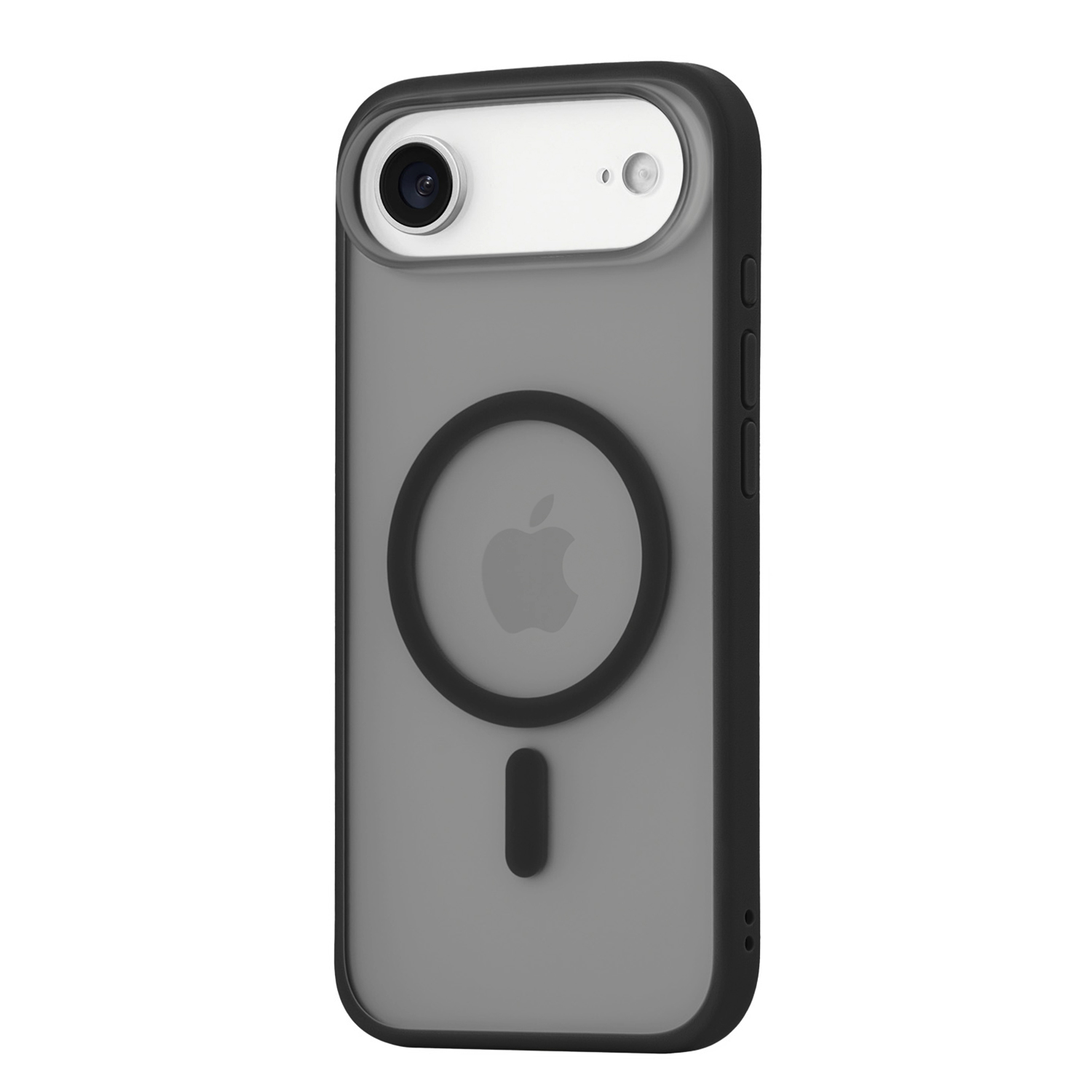 Фото Чехол защитный uBear Cloud Mag Case для iPhone Air, черный На фото изображено Чехол защитный uBear Cloud Mag Case для iPhone Air, черный