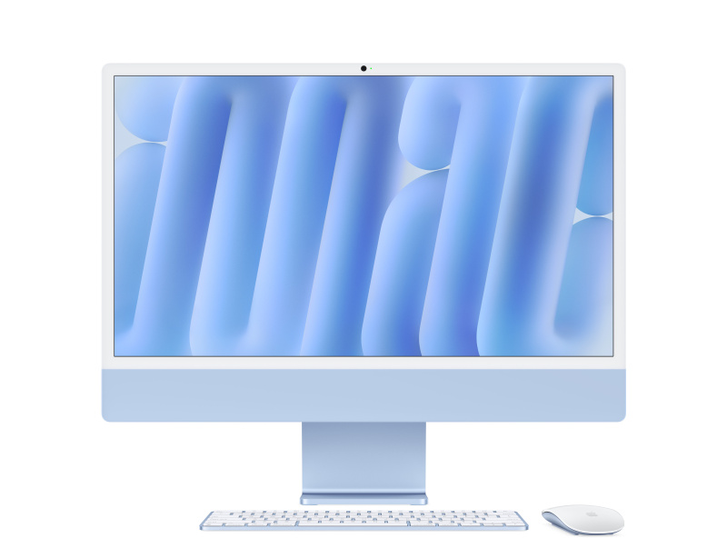 Apple iMac 24" Retina 4,5K, M4 8C / 8C, 16 ГБ, 256 ГБ, Cиний Apple iMac 24" Retina 4,5K, M4 8C / 8C, 16 ГБ, 256 ГБ, Cиний