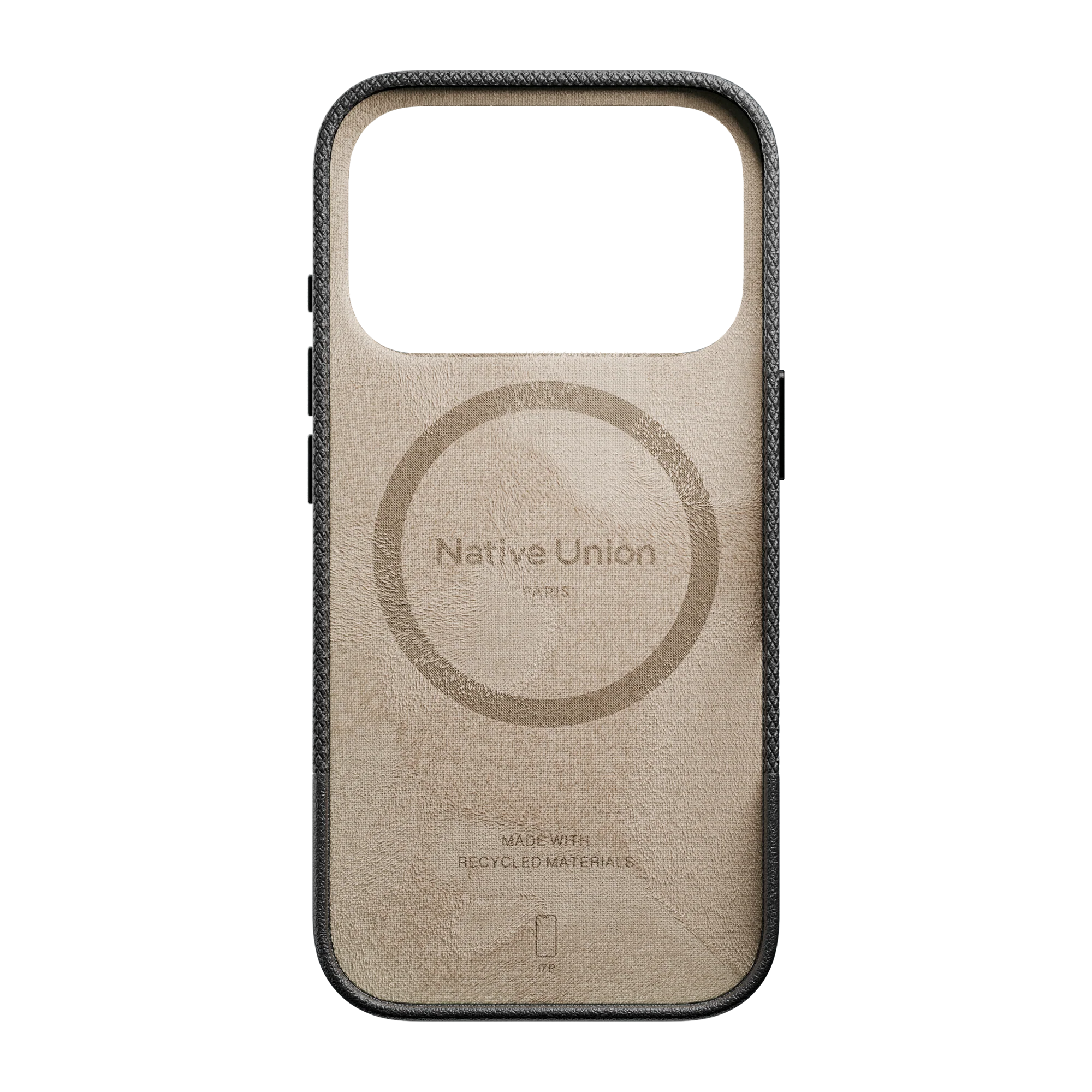 На фото изображено Чехол Native Union Paris (Re)Classic Case для iPhone 17 Pro Max Черный