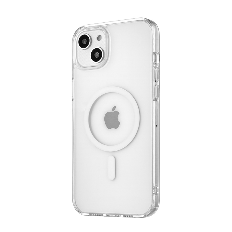 Чехол защитный uBear Real Mag Case для iPhone 14, усиленный, прозрачный Чехол защитный uBear Real Mag Case для iPhone 14, усиленный, прозрачный