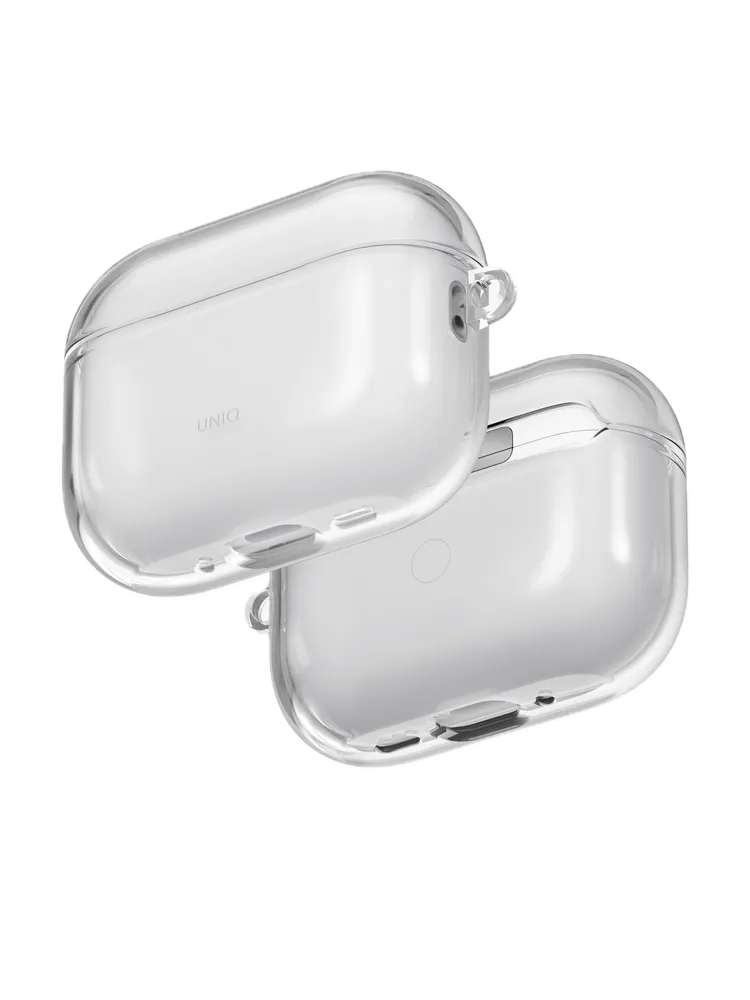 Фото Чехол Uniq Glase TPU для AirPods Pro 3, Glossy Clear На фото изображено Чехол Uniq Glase TPU для AirPods Pro 3, Glossy Clear
