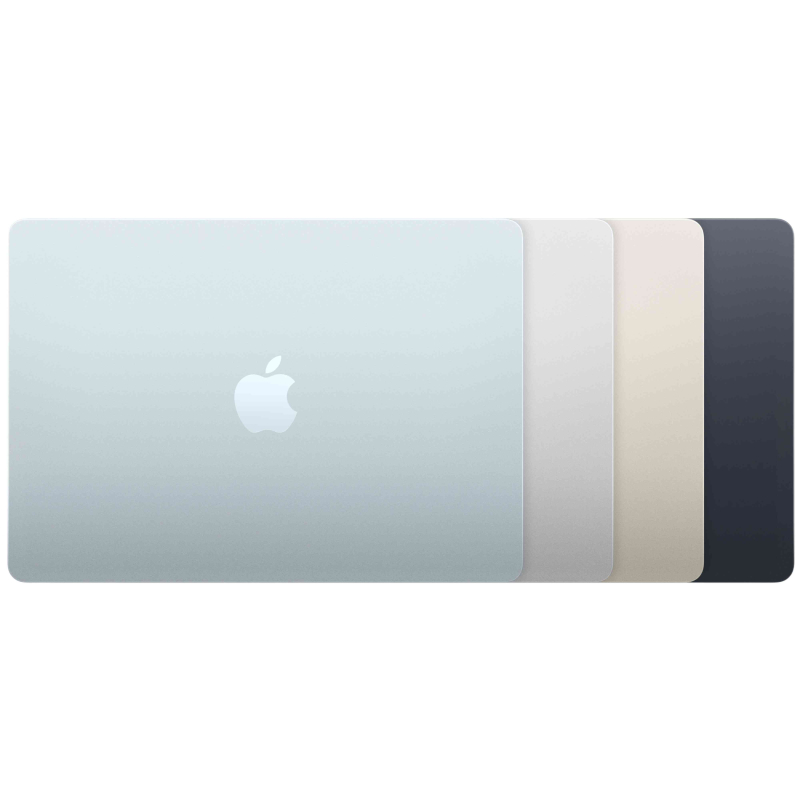 На фото изображено Apple MacBook Air 13" (M5, 10C / 10C, 2026) 24 ГБ, 1 ТБ SSD, Полуночный черный