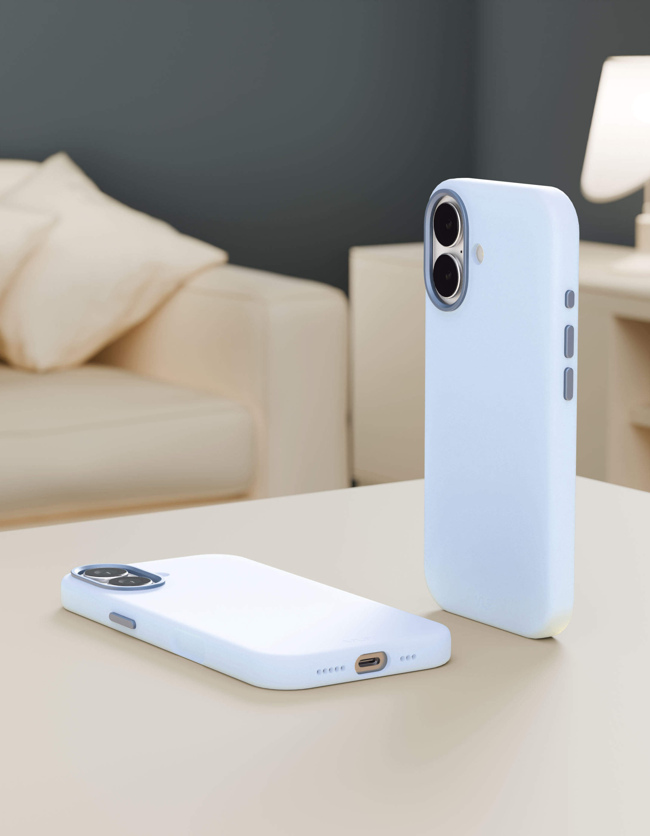 Фото Чехол защитный VLP Aster Pro Case с MagSafe для iPhone 17, голубой На фото изображено Чехол защитный VLP Aster Pro Case с MagSafe для iPhone 17, голубой