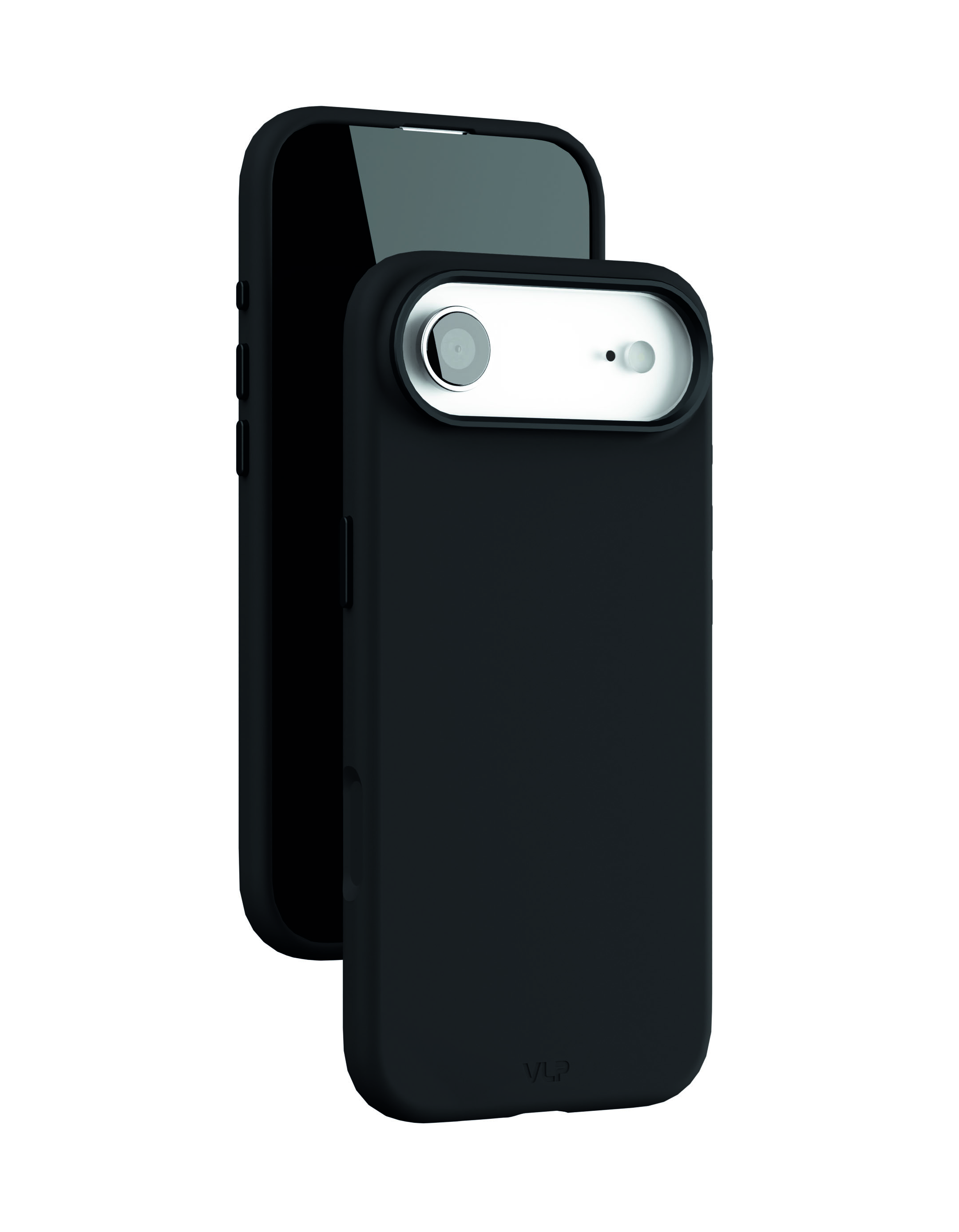 На фото изображено Чехол защитный VLP Aster Pro Case с MagSafe для iPhone 17 Air, черный
