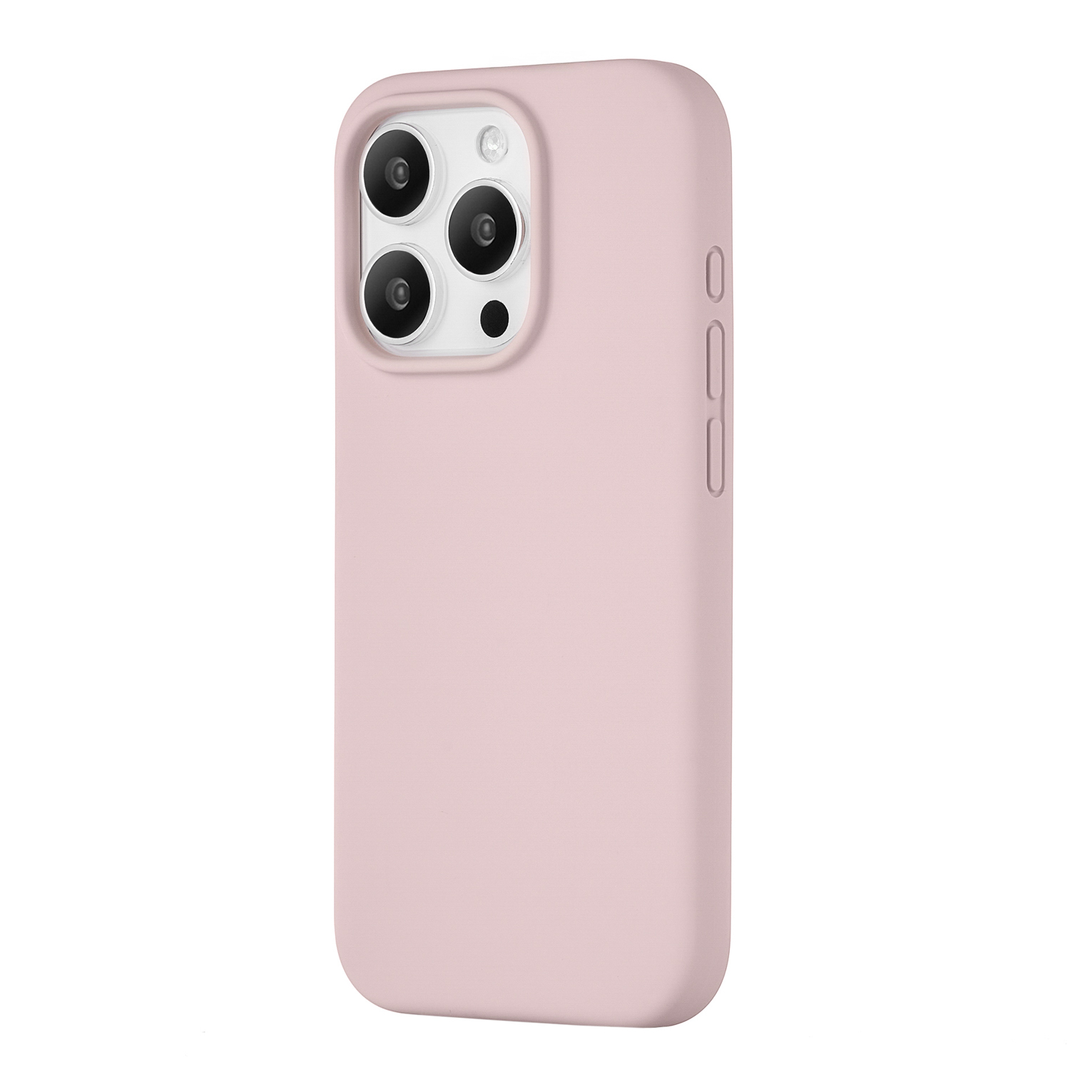Чехол защитный uBear Touch Mag Case для iPhone 15 Pro, розовый