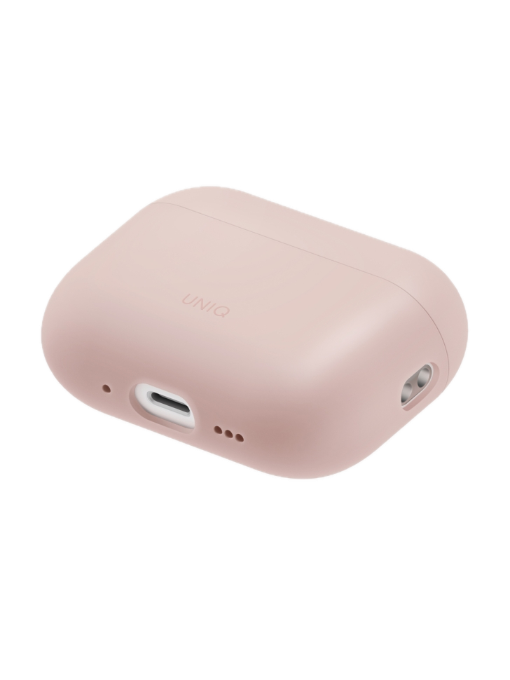 Фото Чехол Uniq LINO для AirPods Pro 3, Blush Pink На фото изображено Чехол Uniq LINO для AirPods Pro 3, Blush Pink