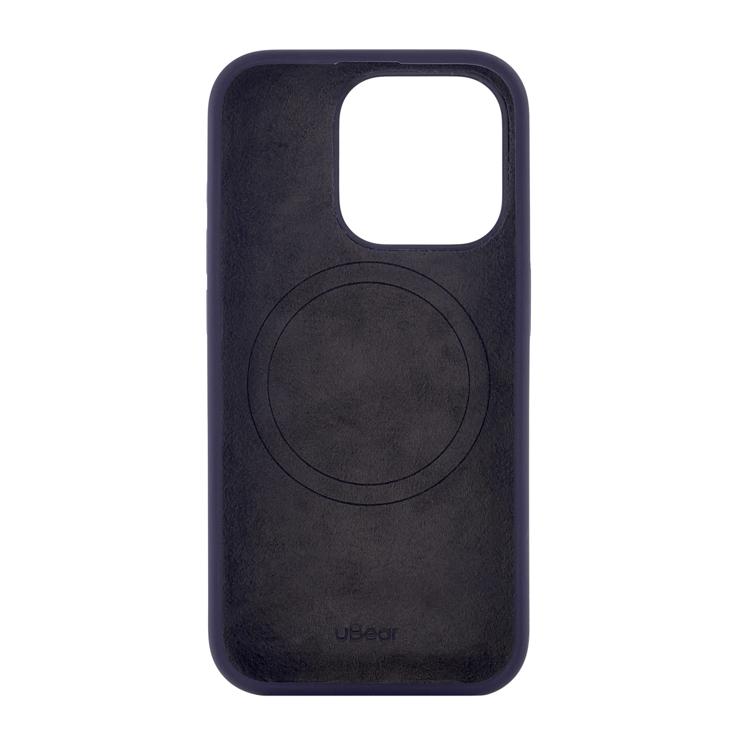 Чехол защитный uBear Touch Mag Case для iPhone 15 Pro, темно-фиолетовый