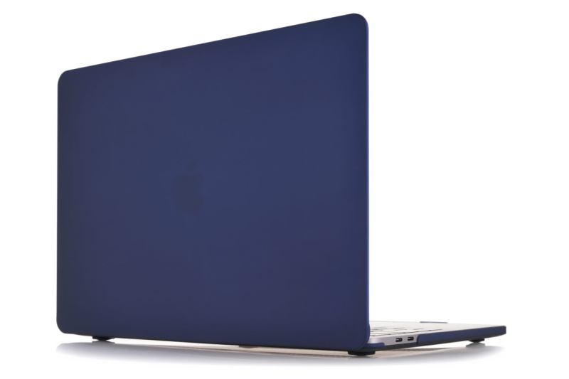 Чехол защитный VLP Plastic Case для MacBook Pro 13" 2020, темно-синий Чехол защитный VLP Plastic Case для MacBook Pro 13" 2020, темно-синий