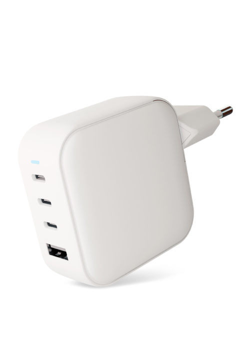 Сетевое зарядное устройство VLP G-Charge, 100Вт, 3хUSB-C+USB-A, белый