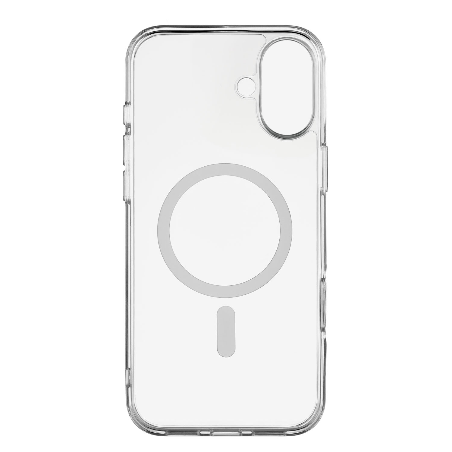 Чехол защитный uBear Real Mag Case для iPhone 16 Plus, усиленный, прозрачный