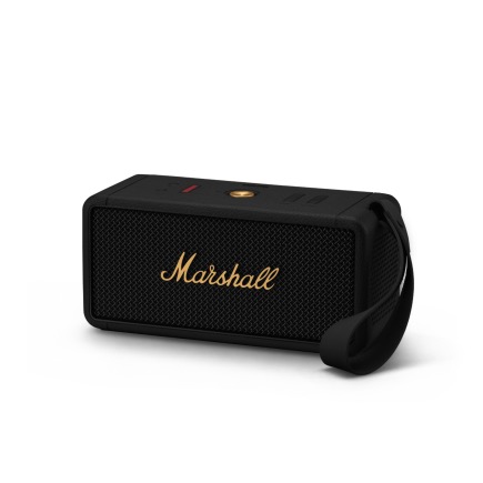 Портативная колонка Marshall Middleton, черный/латунь