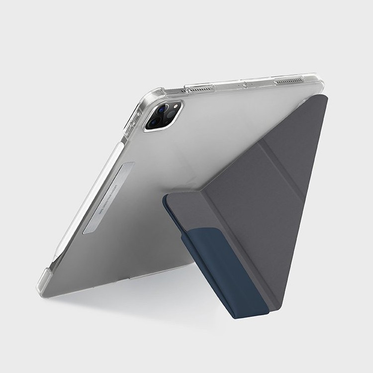 Чехол Uniq для iPad Pro 12,9" (2022/21) Camden Anti-microbial, синий