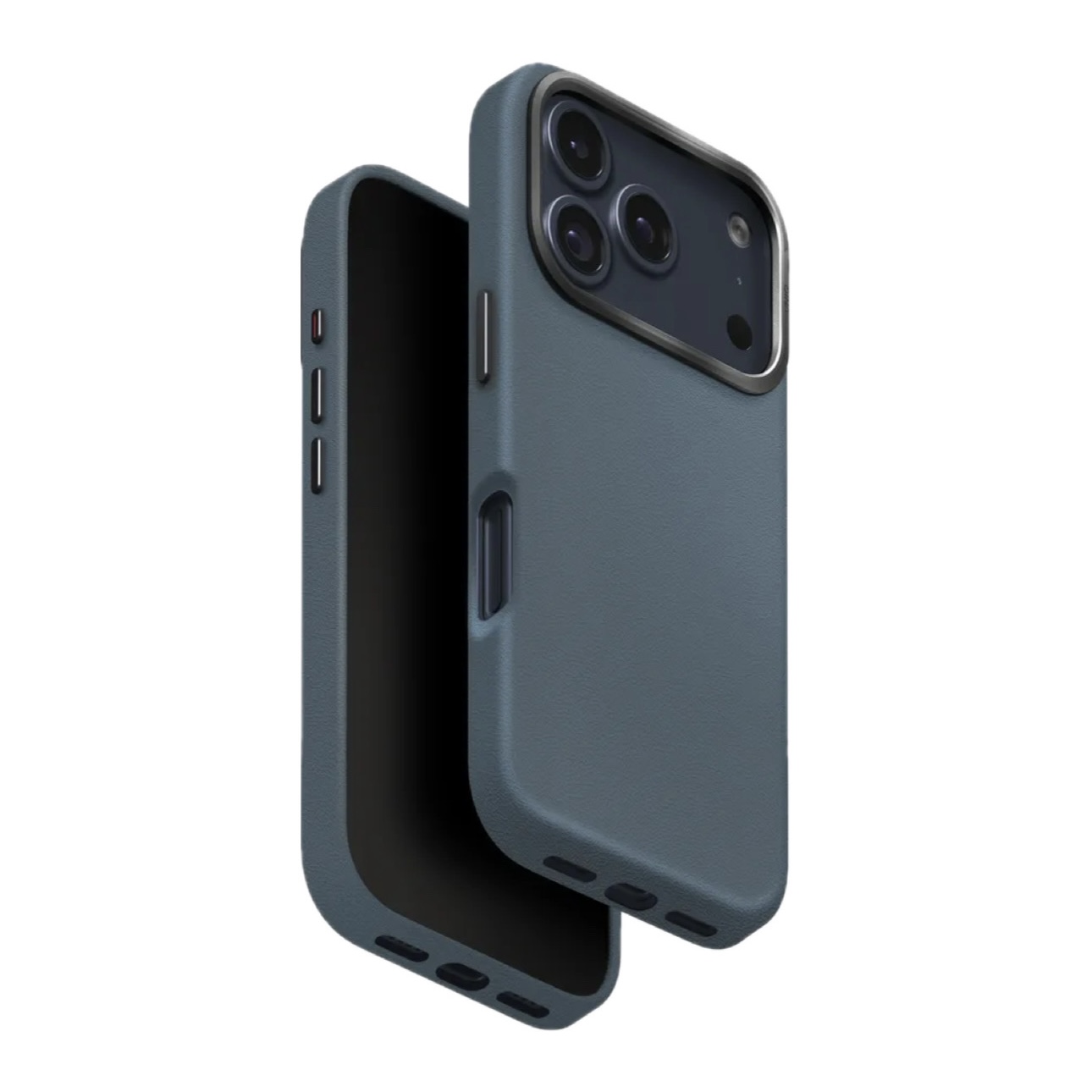 На фото изображено Чехол Uniq Lyden Magsafe для iPhone 17 Pro Max, голубой