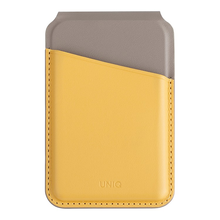Фото Картхолдер Uniq Lyden DS, Canary Yellow/Flint Grey