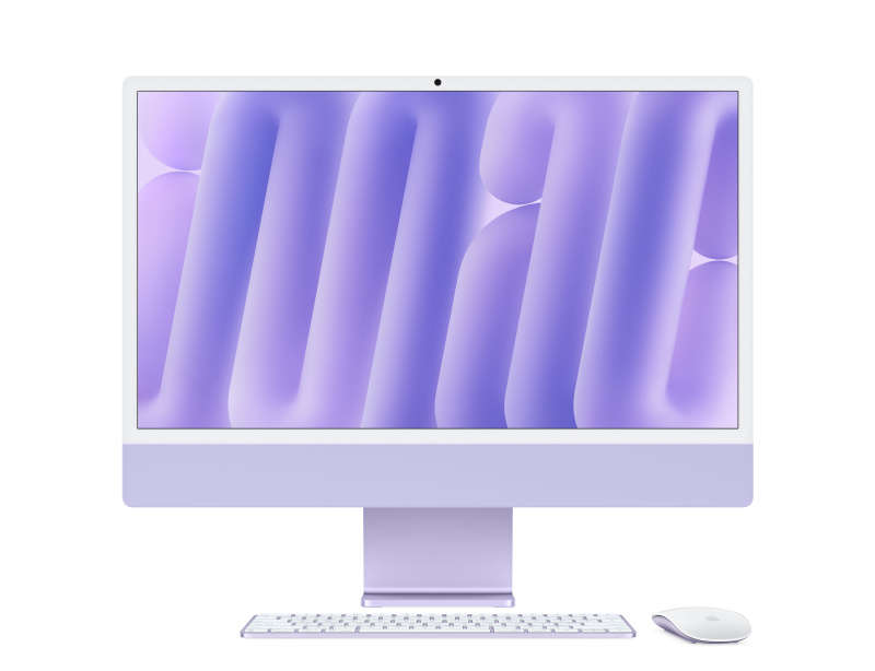 Apple iMac 24" Retina 4,5K, M4 8C / 8C, 16 ГБ, 256 ГБ, Фиолетовый Apple iMac 24" Retina 4,5K, M4 8C / 8C, 16 ГБ, 256 ГБ, Фиолетовый