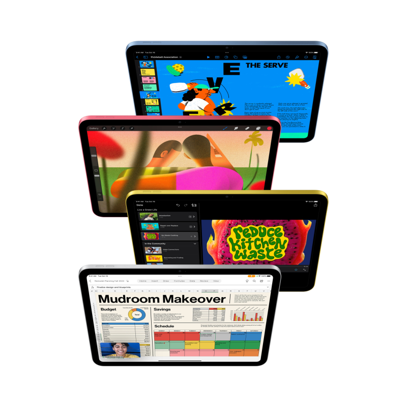 Apple iPad 11" (A16) Wi-Fi 256 ГБ, Розовый