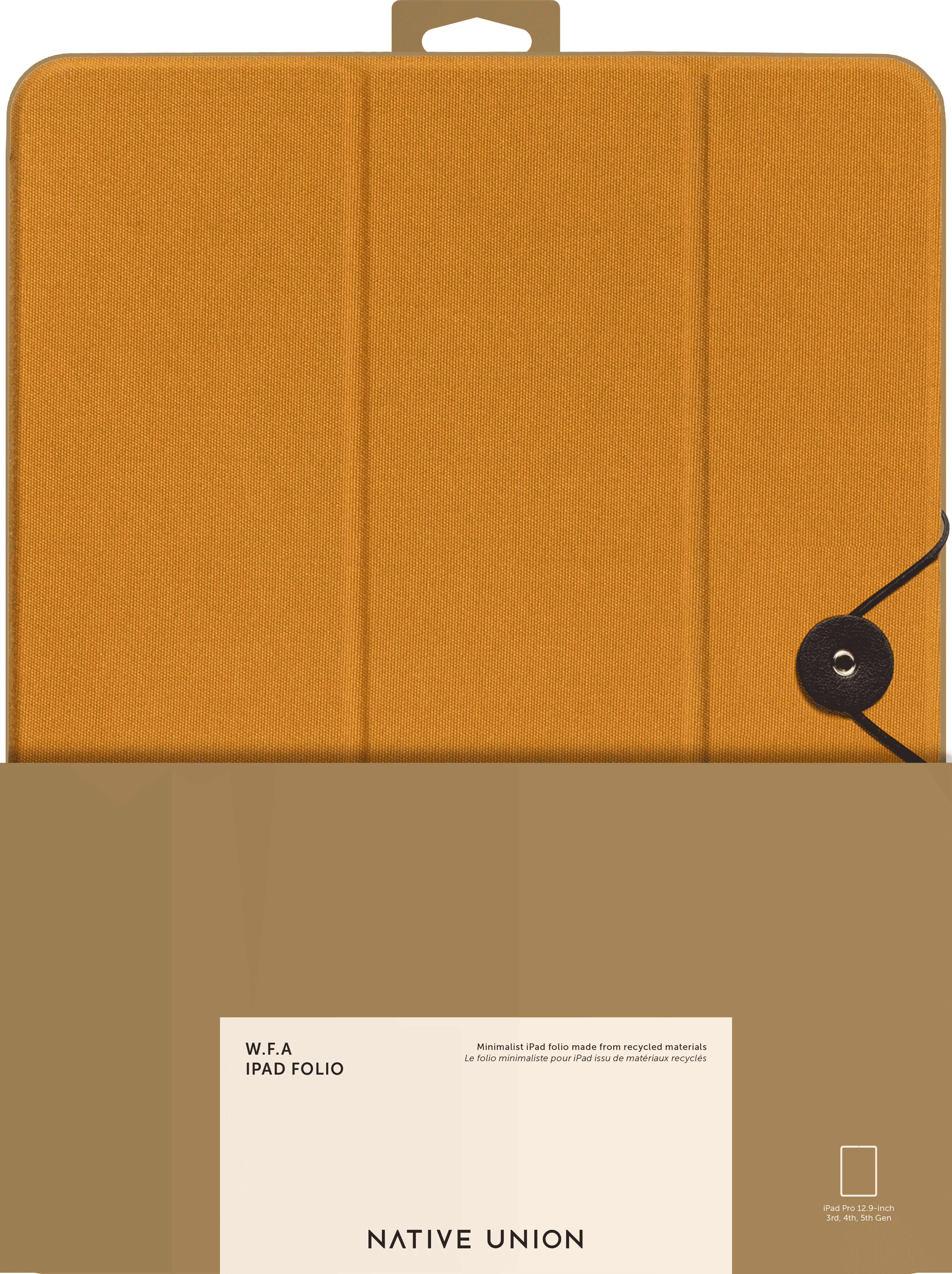 Чехол Native Union Folio для iPad Pro 12,9", крафт