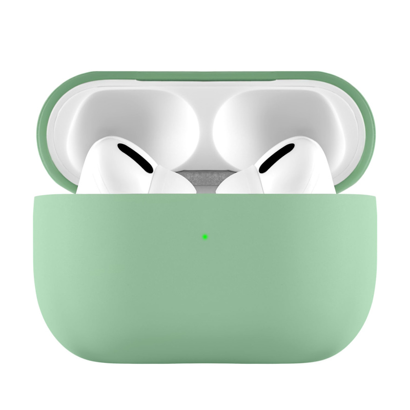 Защитный чехол AirPods Pro Touch Pro Silicone Case, ментол