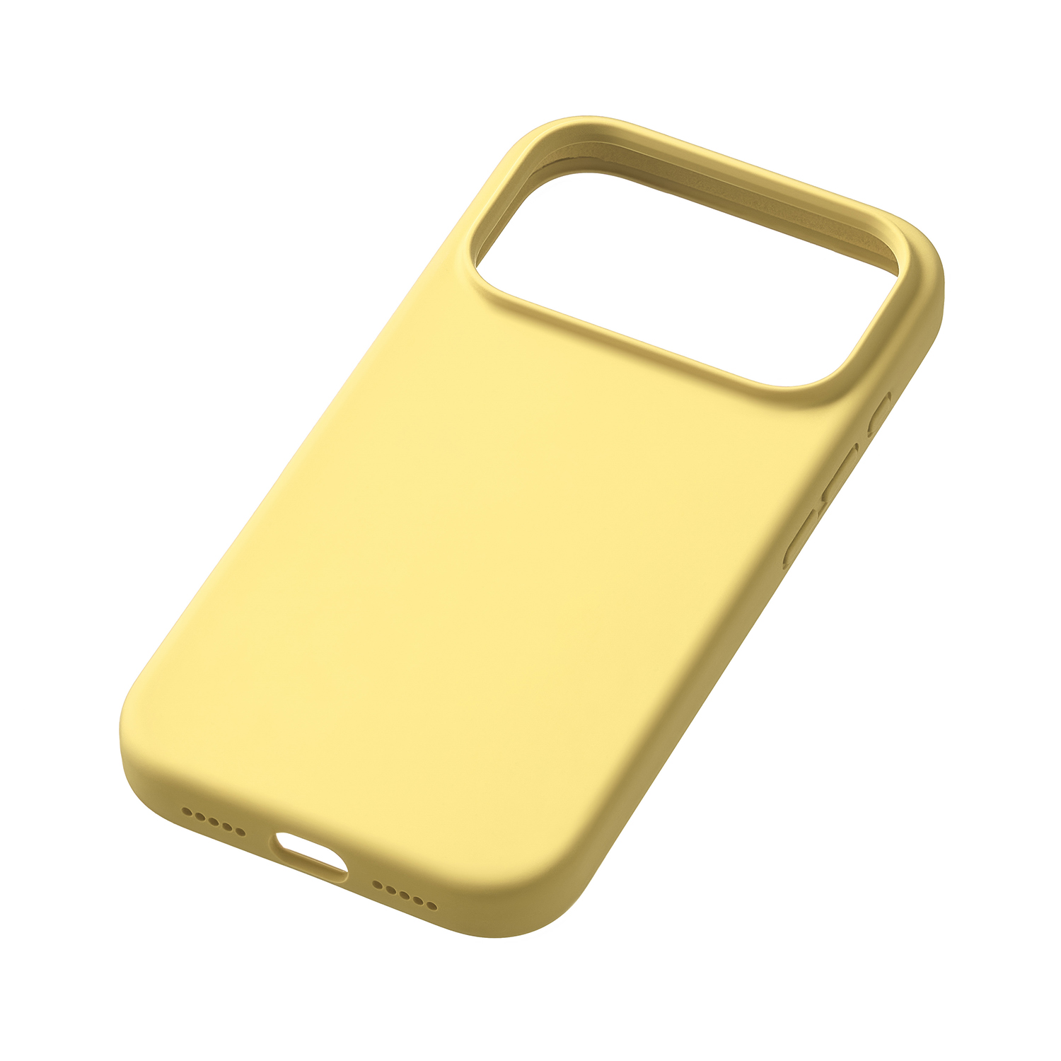 Фото Чехол защитный uBear Touch Mag Case для iPhone 17 Pro, MagSafe, светло-жёлтый На фото изображено Чехол защитный uBear Touch Mag Case для iPhone 17 Pro, MagSafe, светло-жёлтый