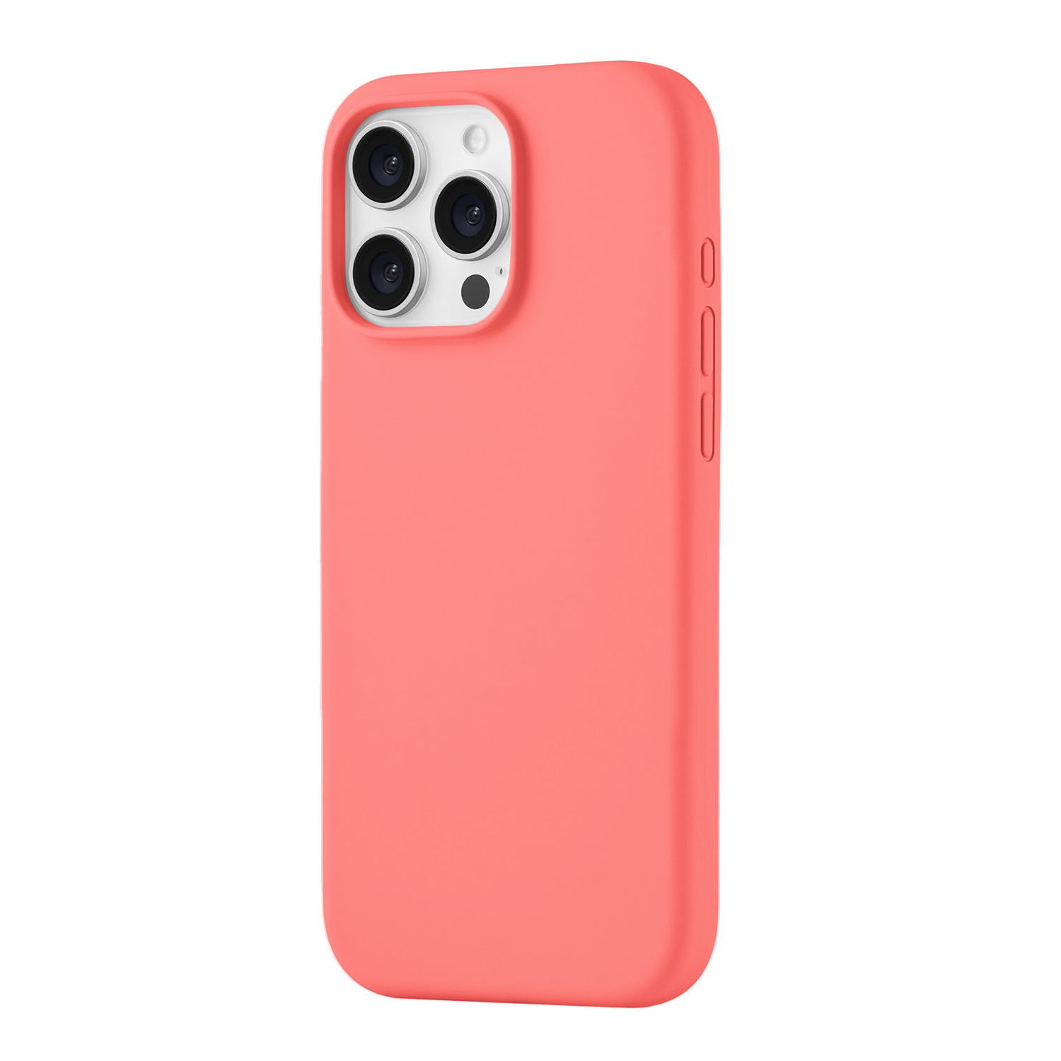 Чехол защитный uBear Touch Mag Case для iPhone 16 Pro Max, розовый
