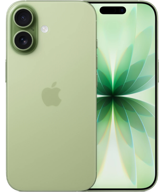 На фото изображено Apple iPhone 17, 512 ГБ, Шалфей