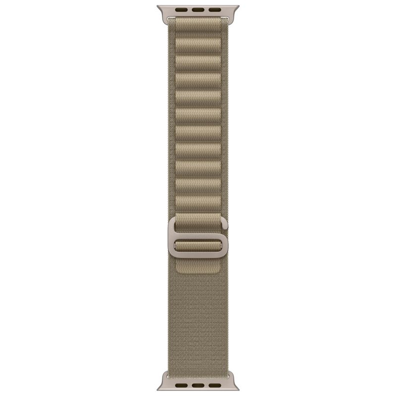 Apple Watch Ultra 2 GPS + Cellular, 49 мм, корпус из титана, ремешок Alpine цвет оливковый, S