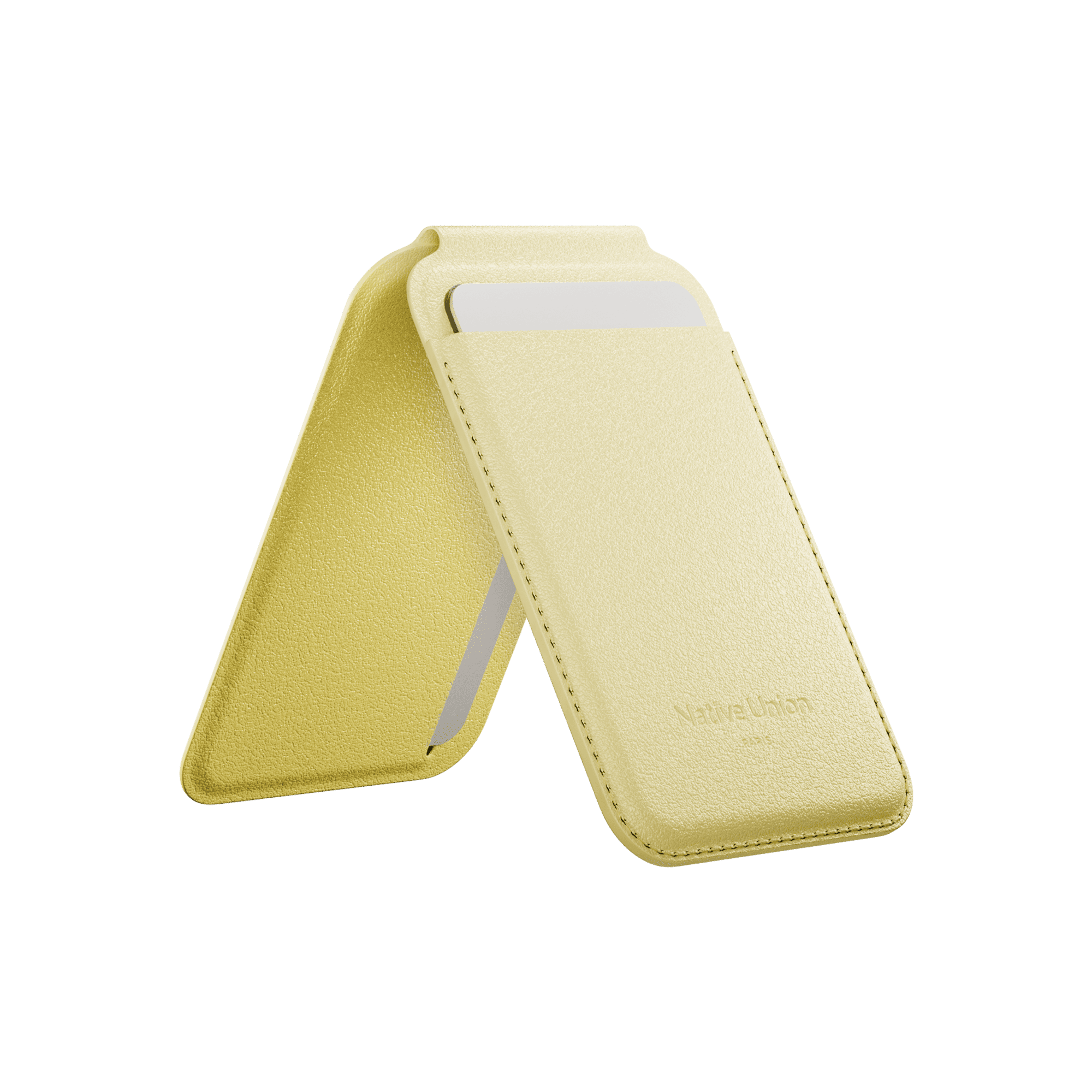 Чехол-бумажник Native Union Active Wallet Stand, лимон