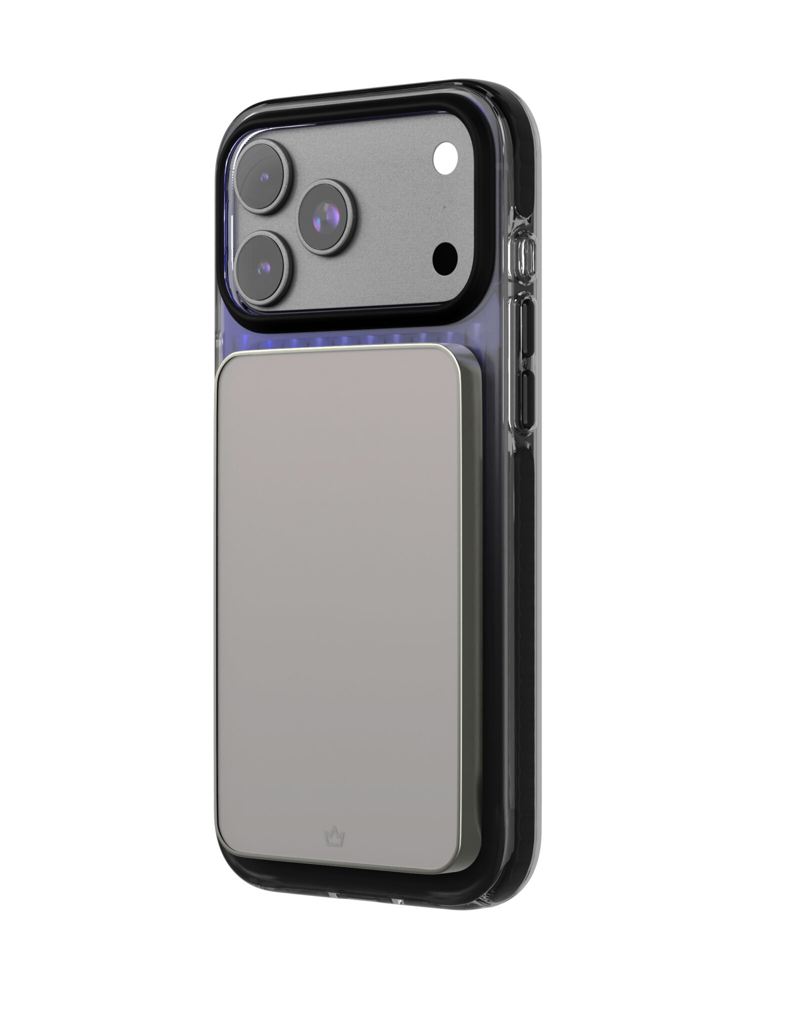 На фото изображено Чехол защитный VLP Pulse Case с MagSafe для iPhone 17 Pro Max, черный