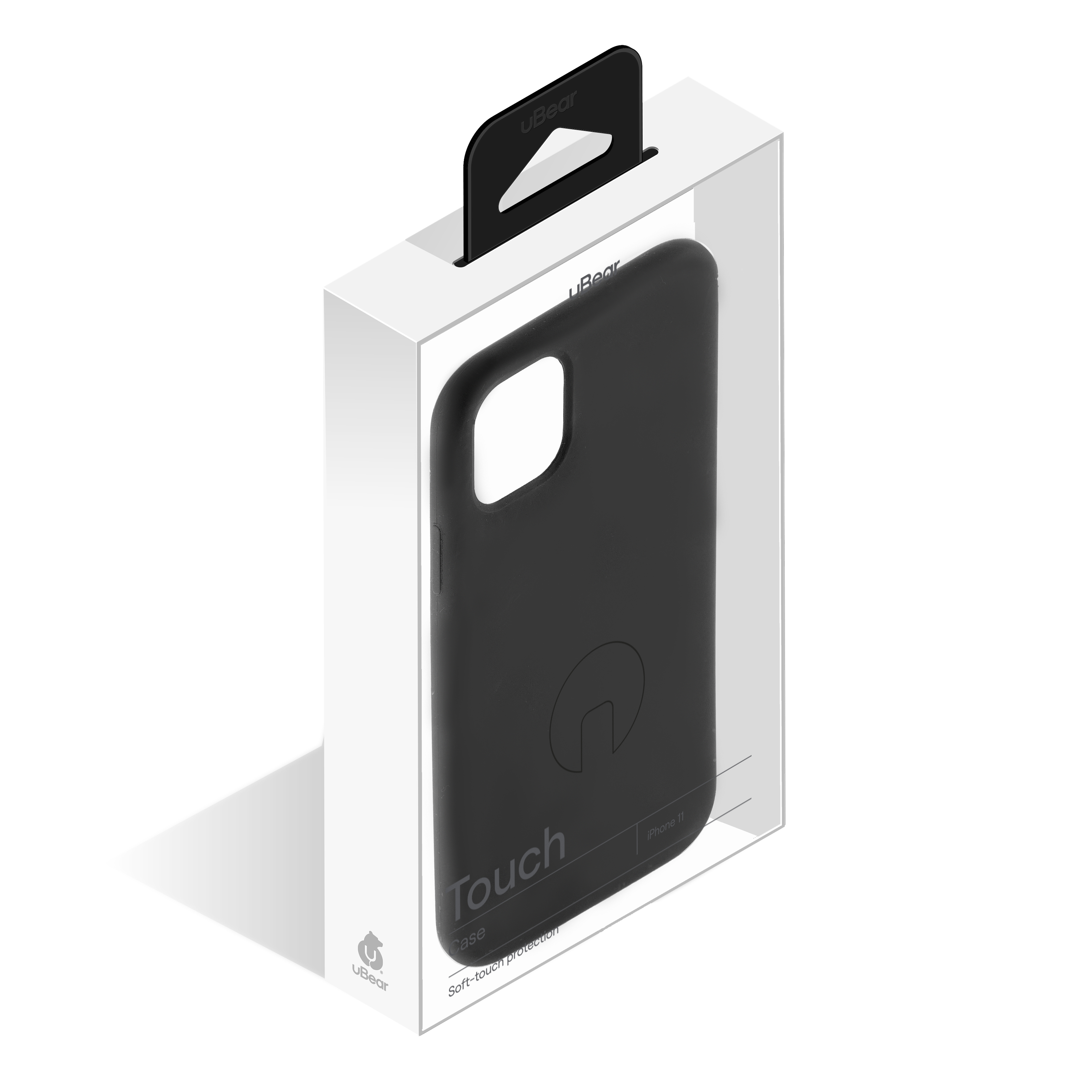 Чехол uBear Touch Case для iPhone 11, чёрный