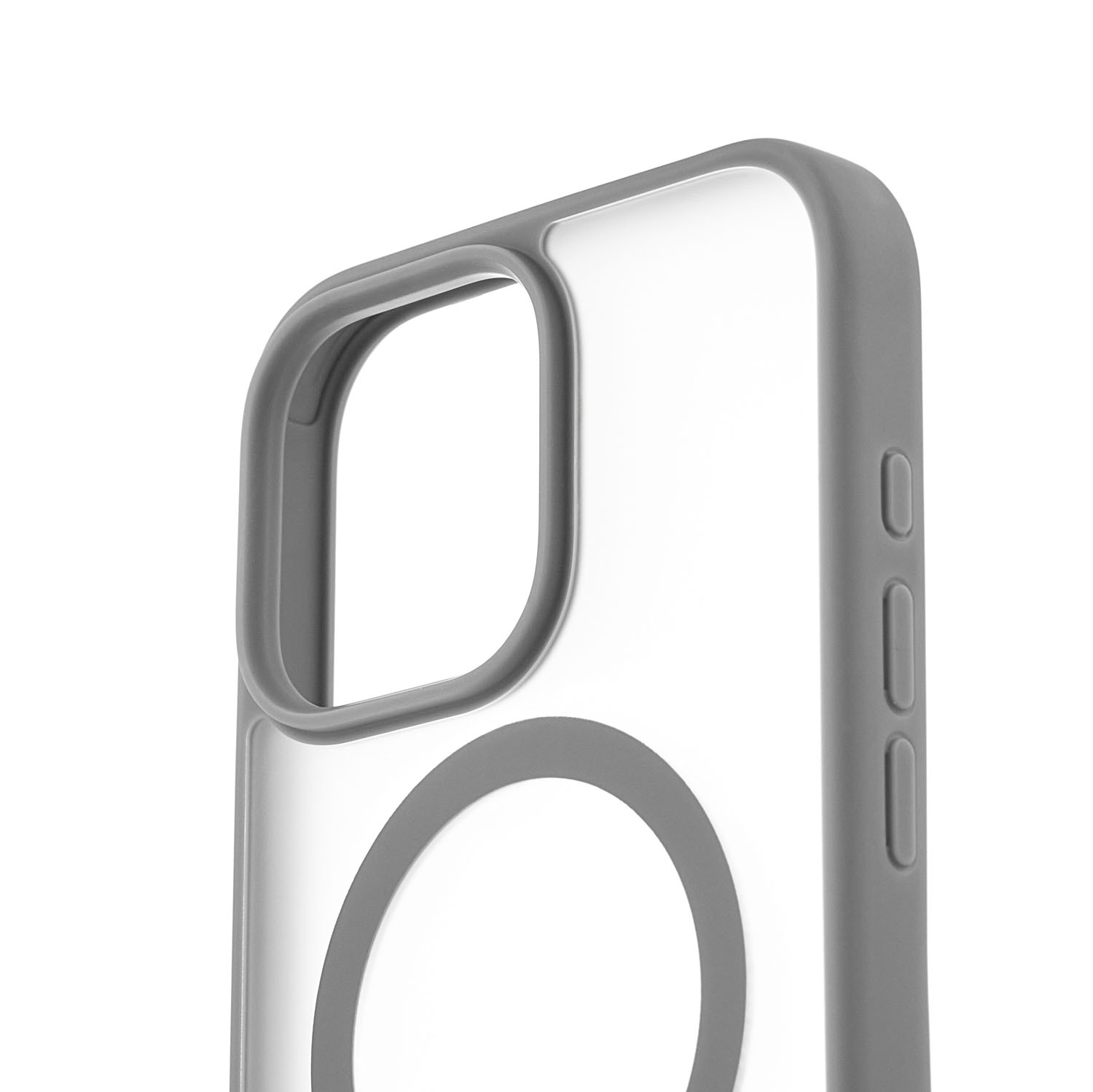Чехол защитный uBear Cloud Mag Case для iPhone 16 Pro Max, серый