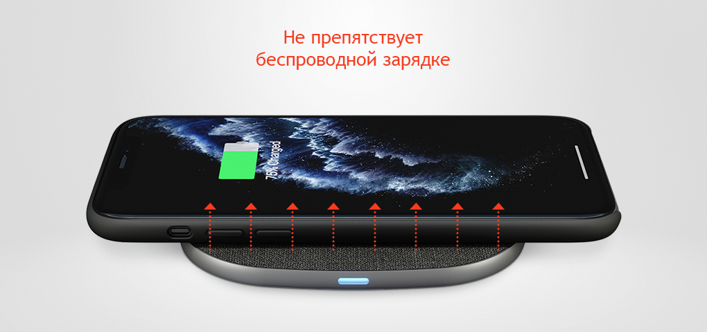 Чехол uBear Touch Case для iPhone 11, чёрный