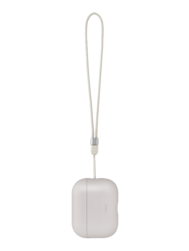 Фото Чехол Uniq LINO для AirPods Pro 3, Ivory Beige На фото изображено Чехол Uniq LINO для AirPods Pro 3, Ivory Beige