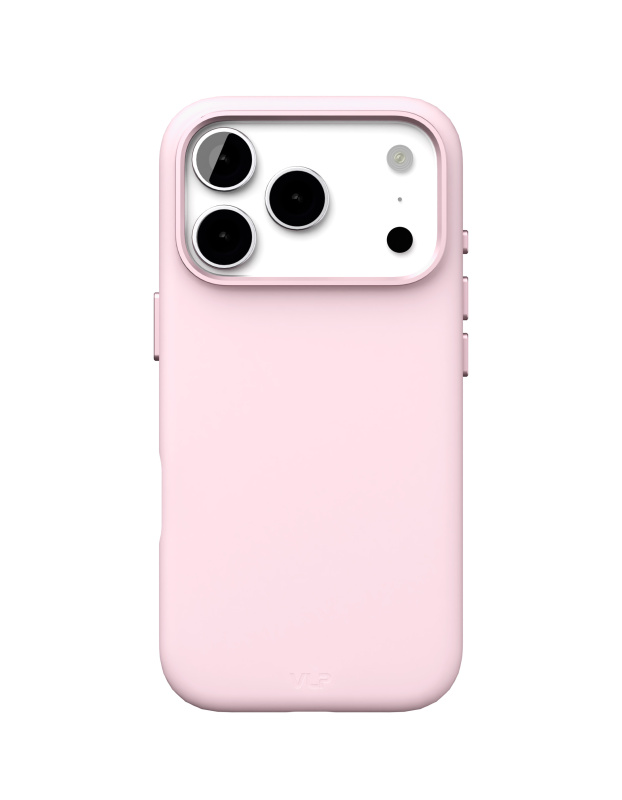 Фото Чехол защитный VLP Aster Pro Case с MagSafe для iPhone 17 Pro, розовый На фото изображено Чехол защитный VLP Aster Pro Case с MagSafe для iPhone 17 Pro, розовый
