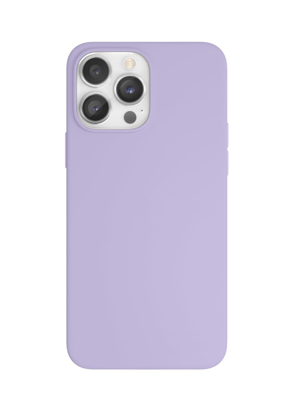 Чехол защитный VLP Silicone case с MagSafe для iPhone 14 Pro Max, сиреневый Чехол защитный VLP Silicone case с MagSafe для iPhone 14 Pro Max, сиреневый