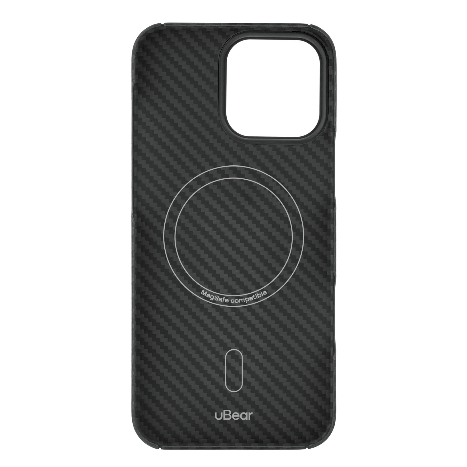 Чехол защитный uBear Supreme Case для iPhone 16 Pro Max, ультратонкий, черный