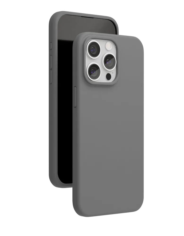 Чехол защитный VLP Aster Case с MagSafe для iPhone 15 Pro Max, серый