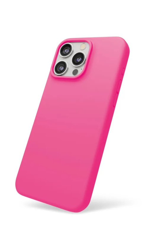 Чехол защитный VLP Aster Case с MagSafe для iPhone 15 Pro, неоновый розовый Чехол защитный VLP Aster Case с MagSafe для iPhone 15 Pro, неоновый розовый
