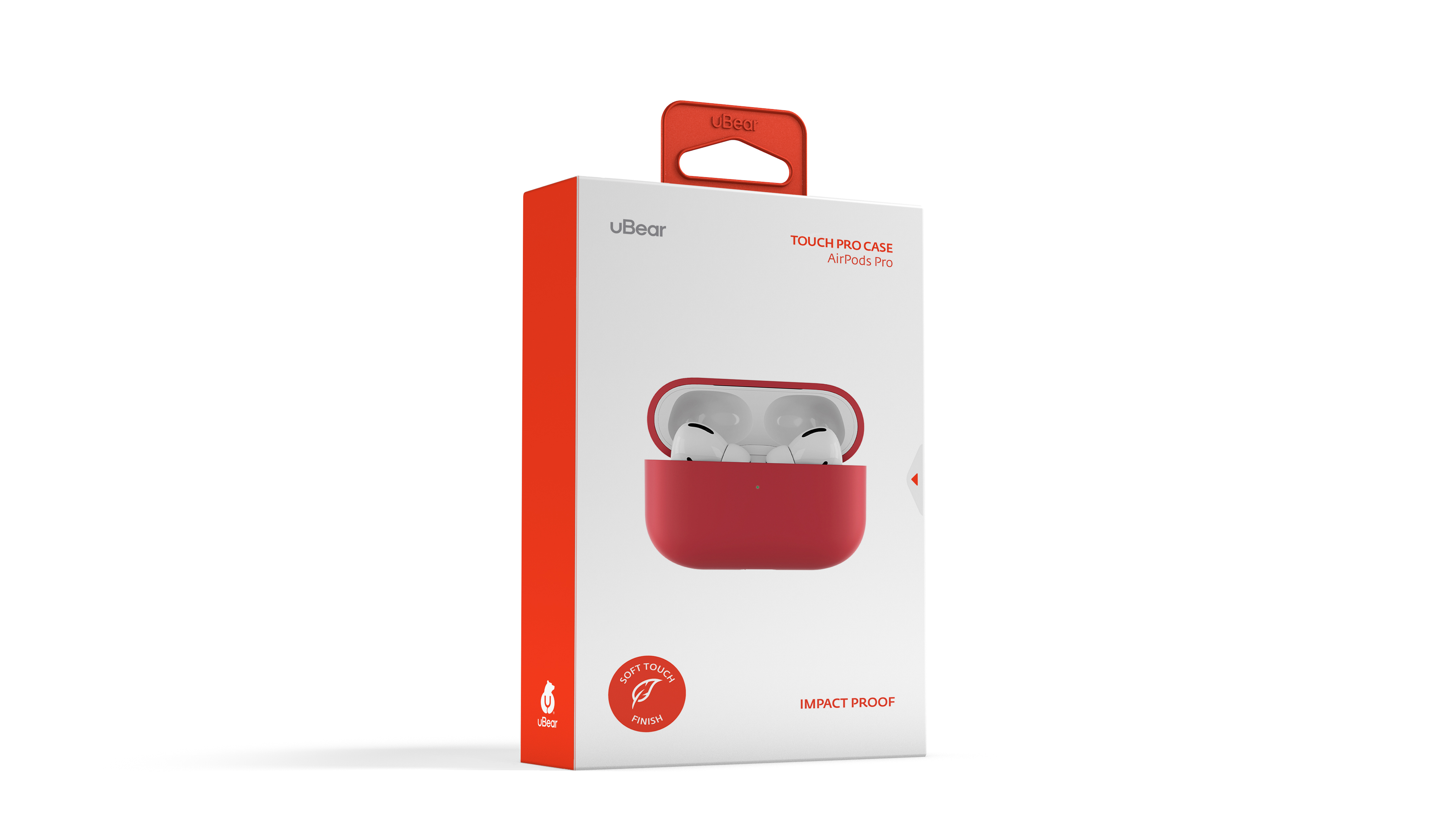 Защитный чехол AirPods Pro Touch Pro Silicone Case, красный